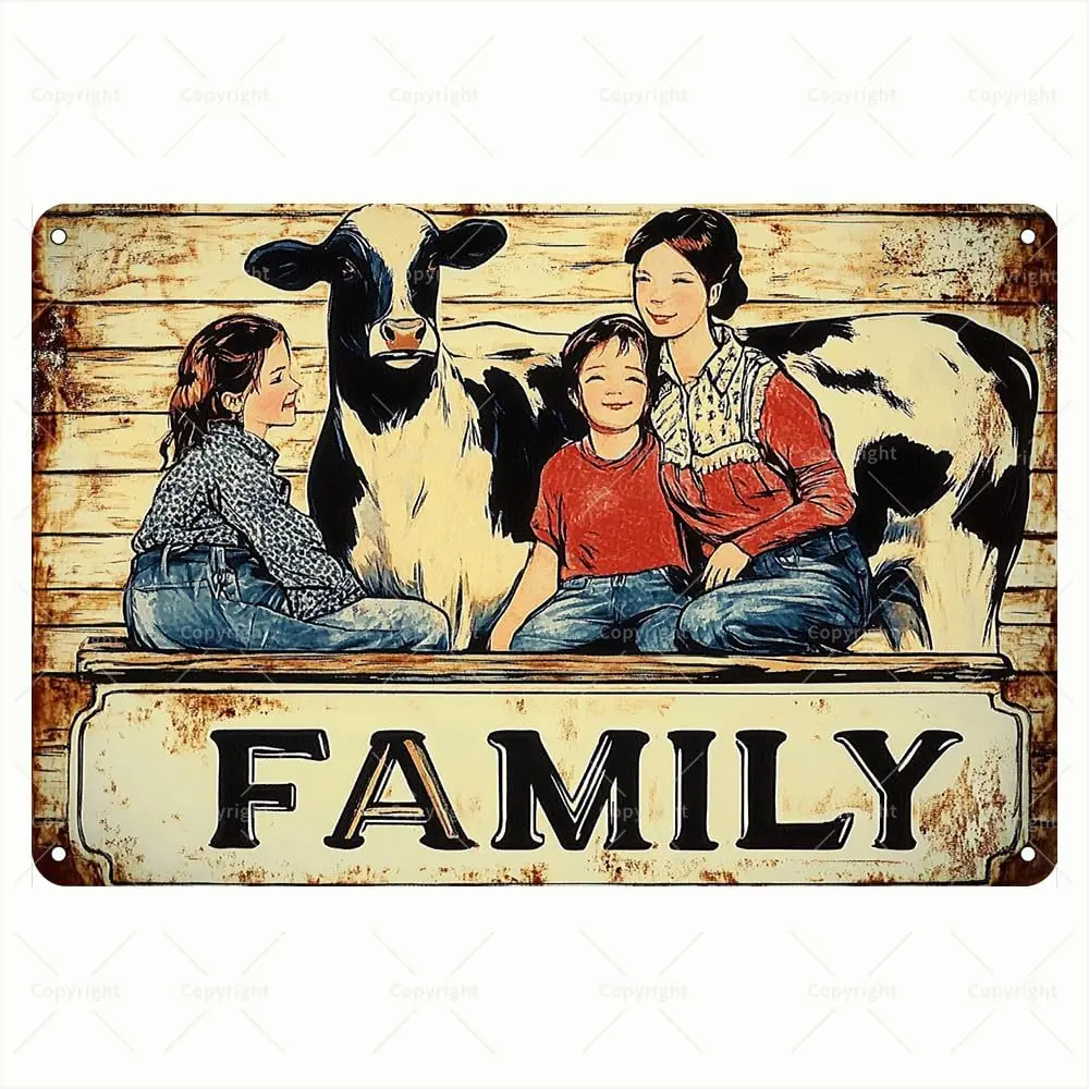 1P,Vintage Tin Sign… - image