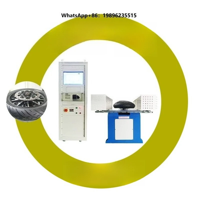 New Variable Frequency Stepless Speed Tire Double Sided Vertical Dynamic Balancing Machine Tire Balancing Equipment