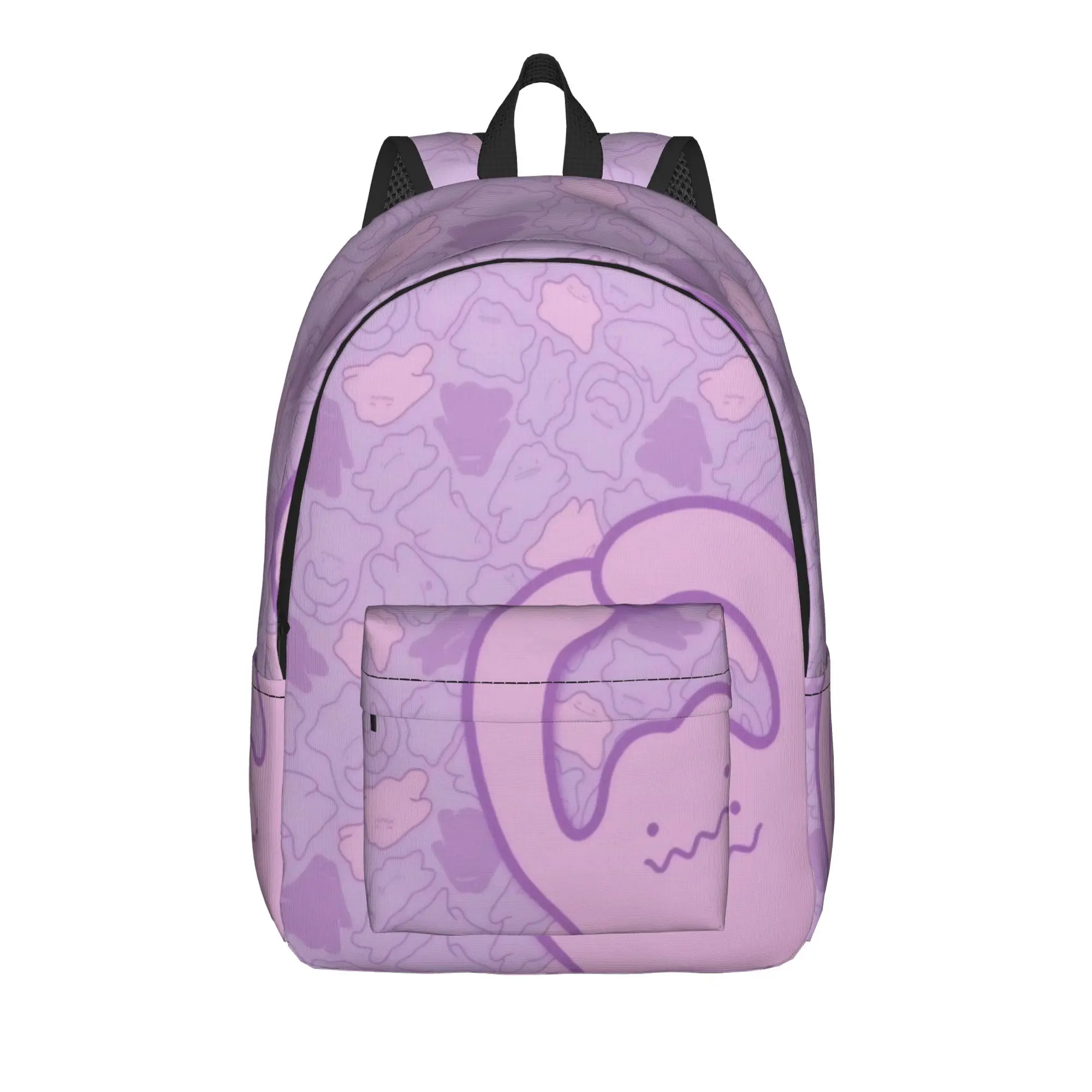 Dittoes Transform Purple blob Backpack for Men Women Cool Student Work Daypack Imposter Cartoon College Canvas Bags Durable