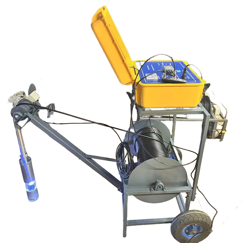 

New Industrial 100-300m Underground Lightweight Well Camera 360 Degree View Deep Well Water Scanner for Borehole Inspection