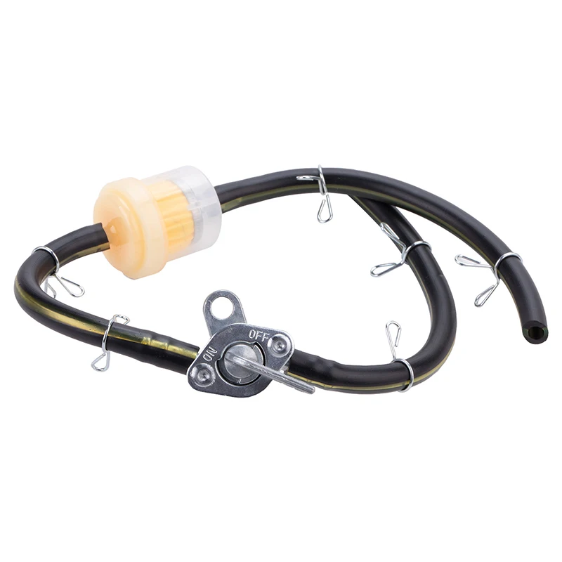 Universal 6mm Fuel Filter Tap Tank Switch Hose Tube Faucet Kit for Generator Gas Engine Mini Moto Quad ATV Bikes