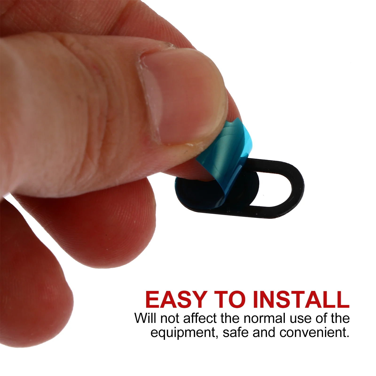 5 個のラップトップレンズマスクカメラカバー電話プロテクタープライバシーウェブカメラスライドレッド用