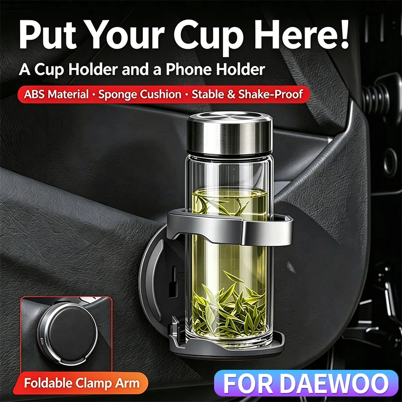 Car multifunction door cup holder for Daewoo Lanos Matiz Nubira Lacetti/Nubira Nexia/Cielo Kalos/Aveo Leganza/Evanda/Epica