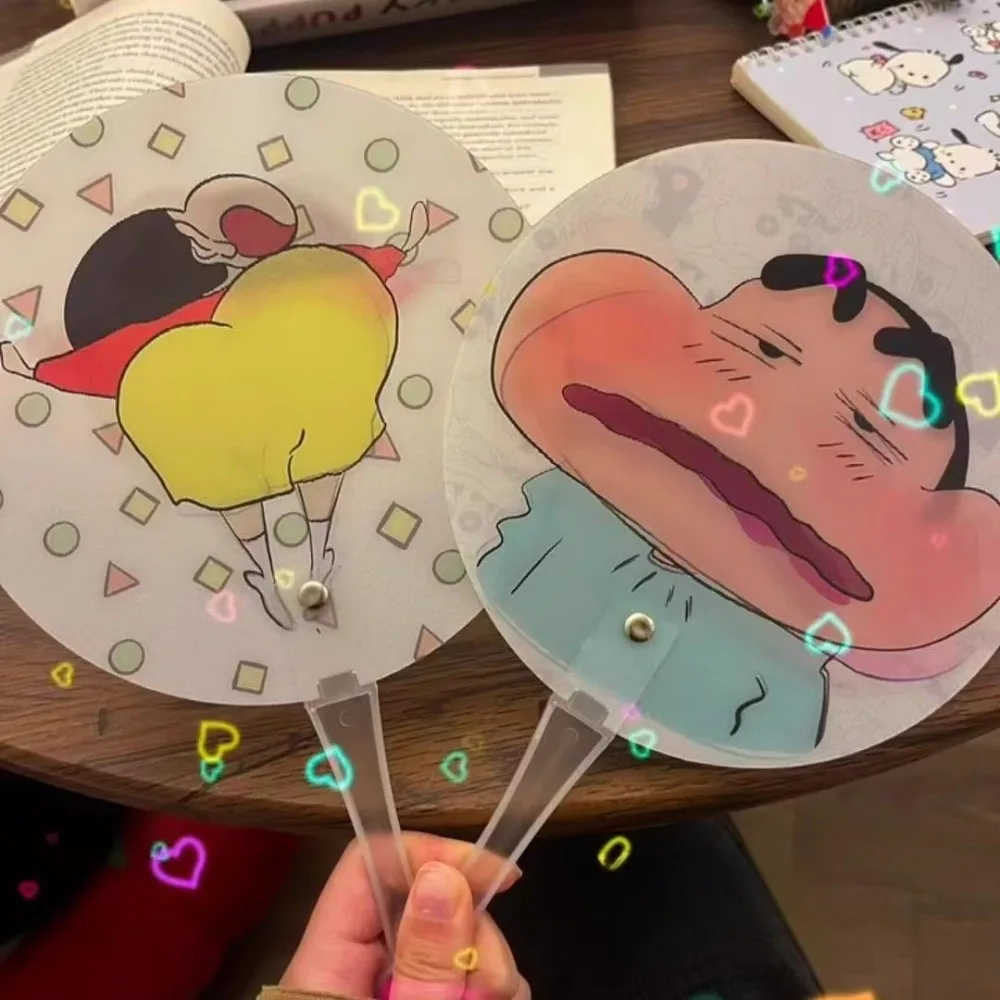 

Crayon Shin-chan Fan Cute Cartoon Originality It's Funny Grating Fan Summer New Fashion Delicate Portable Hand-held Small Fan