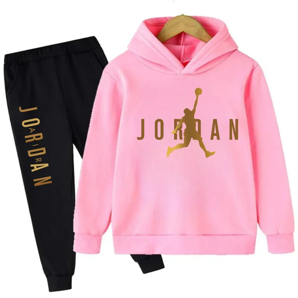 الخريف الدافئة سلام دنك ماستر نمط المطبوعة الأطفال مجموعة هوديي + بدل رجالي 2 قطعة مجموعة الاطفال صبي فتاة ملابس عصرية رياضية #3