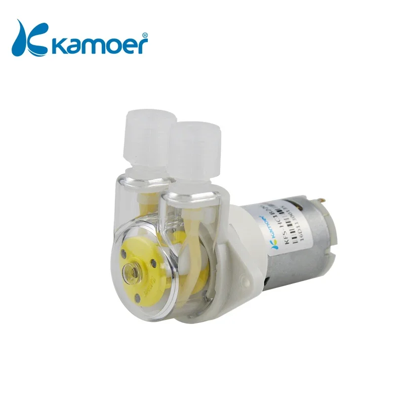 

Kamoer KFS Threaded Connector 12V/24V BLDC/Brush Peristaltic Pump with High Percision Dosing Pump for Spraying Water Aquarium