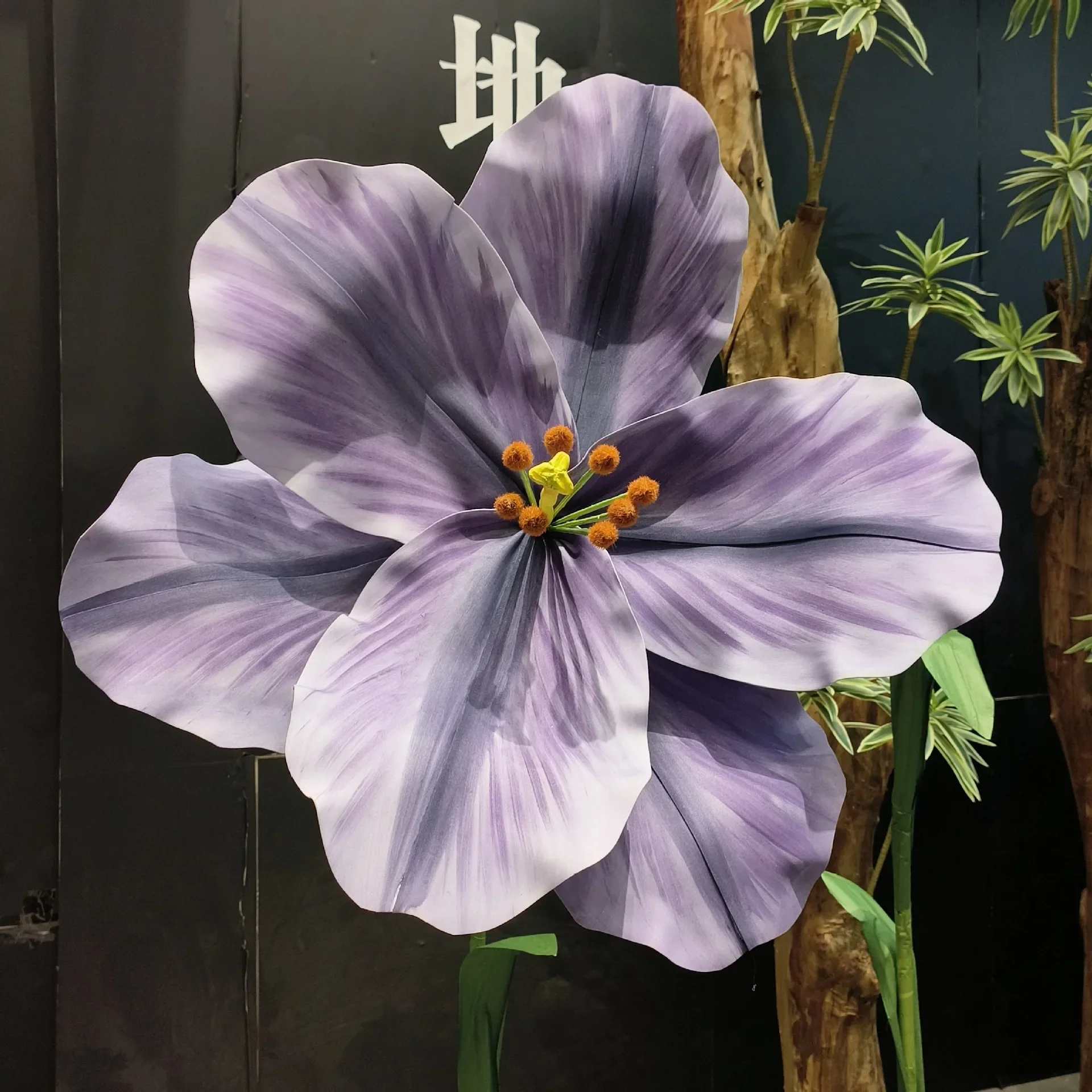 Giant Tulip Artificial PE Flower Wedding Background Decoration Large Flowers Birthday Party Event Decor Home Stage Window Layout