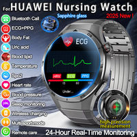 2025 For HUAWEI New ECG+PPG Laser diagnosis Smart Watch Three highs Blood Pressure Clock Body Analysis Health HD Smartwatch Men