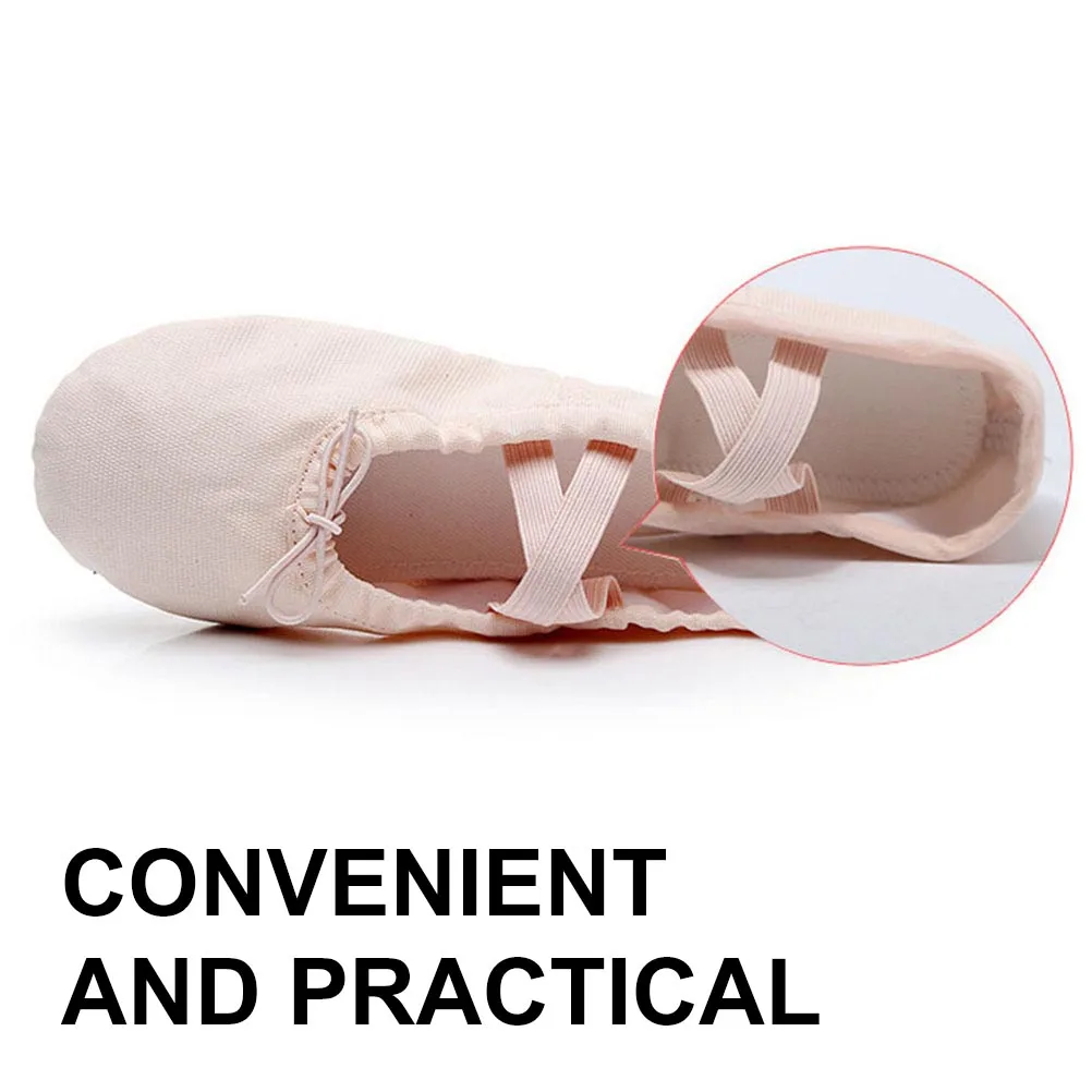 1 زوج الباليه النعال لينة وحيد أحذية الباليه الأطفال الفتيات الرقص اليوغا الجاز الحديثة قاعة الرقص أحذية تنفس الراحة #1