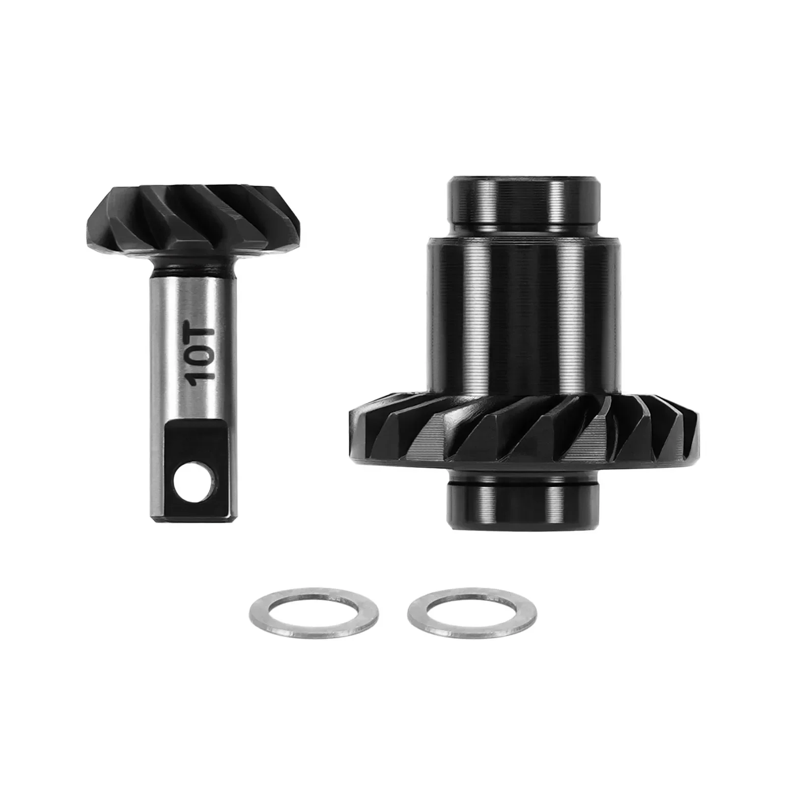 INJORA Steel Alloy Helical Axle Gear Set for 1/18 RC Crawler Redcat Ascent-18