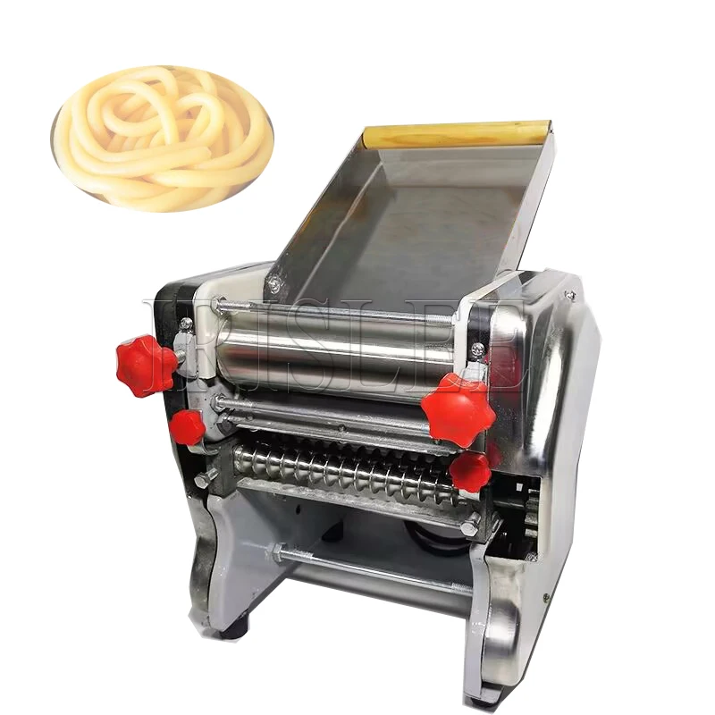 550W 110V 220V Automatic Commercial Electric Noodle Making Machine 20CM Roller Round Noodle Maker Machine