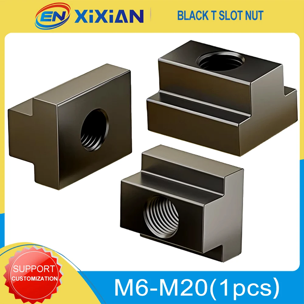 M6 M8 M10 M12 M14 M16 M18 M20 T-nut DIN508 Grade 10.9 Carbon Steel T-Slot Nut Block Slot Slider Nuts Clamp Table Milling Machine