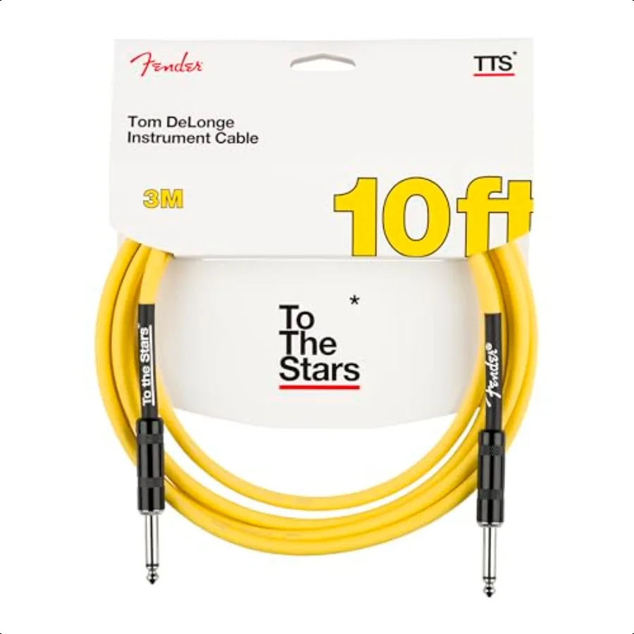 Tom DeLonge 10' To The Stars Cable Instrumento Graffiti Amarillo