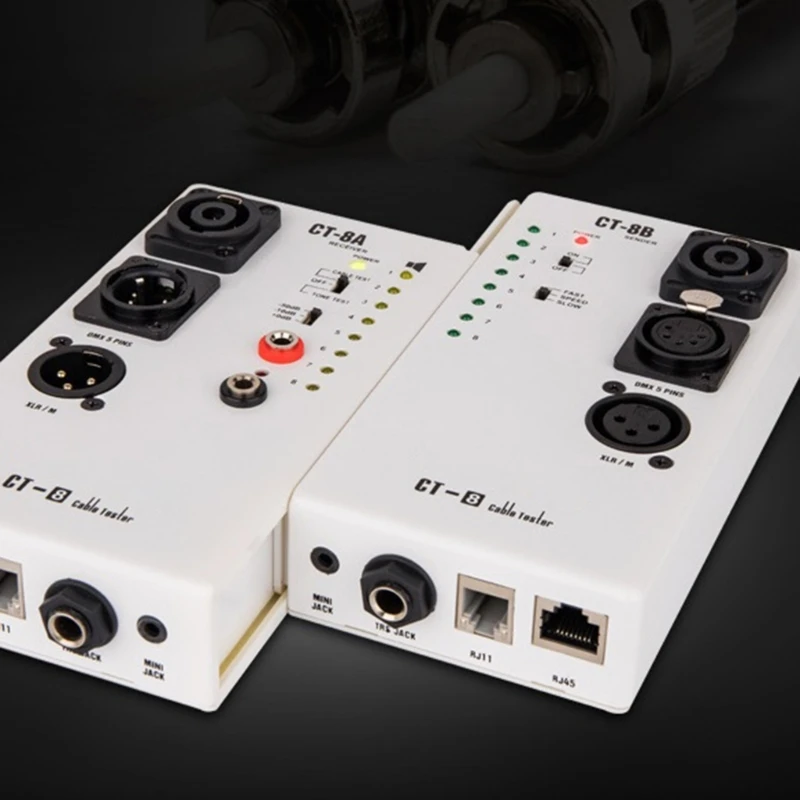 Inteligentny tester kabli wieloma złączami dla RJ45 TRS