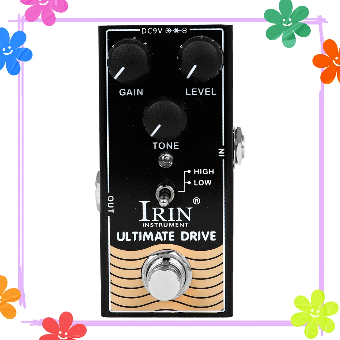 

IRIN RF-02 Ultimate Drive Electric Guitarra Effect Pedal Overdrive Tube Amplifiers Effect True Bypass Pedal Guitar Accessories