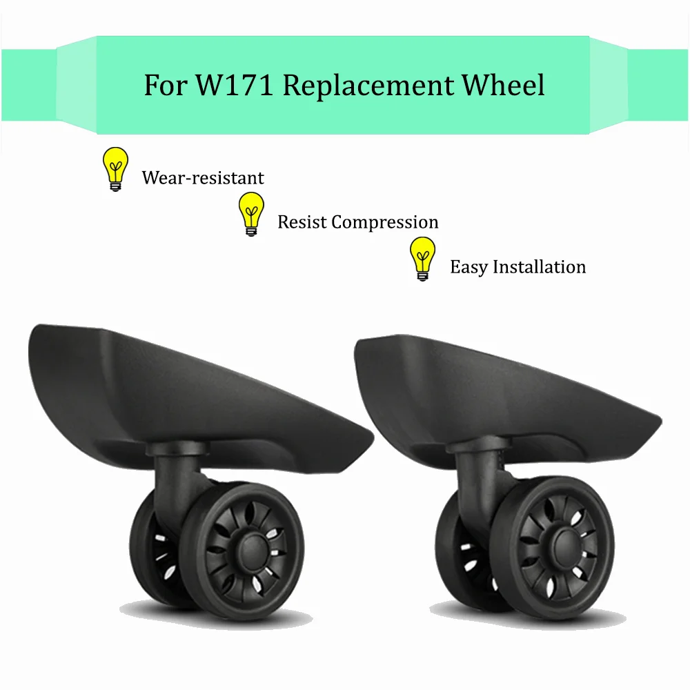 

Suitable For W171 Universal Wheel Trolley Case Wheel Replacement Luggage Pulley Sliding Casters wear-resistant Repair