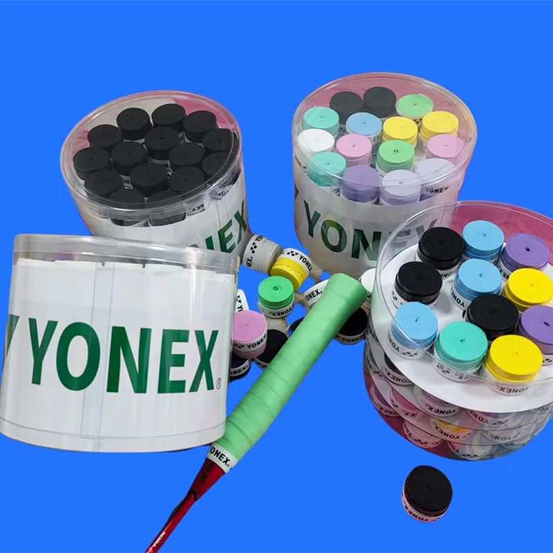 15PCS YONEX Tennis Racket Overgrip Sweat Band Absorption Grip PU Badminton Racket Handle Grip Tennis Griptape Padel Racket Grip