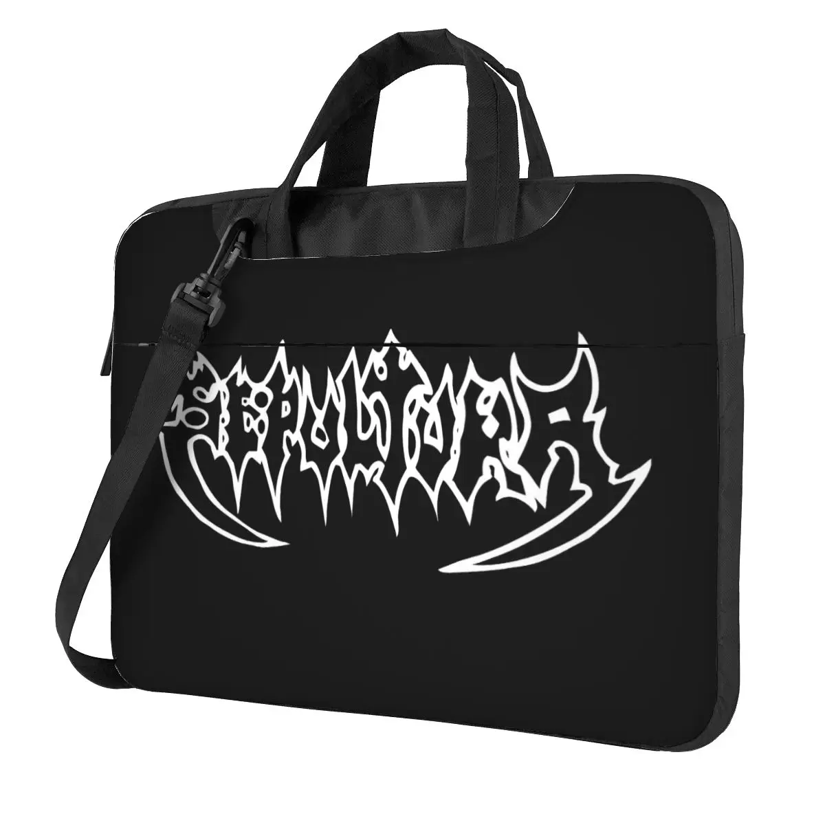 Sepultura Slayer Death Metal Crossbody Laptop Bag Case Computer Bag 13 14 15.6 Inch Notebook Pouch for Macbook Pro Lenovo