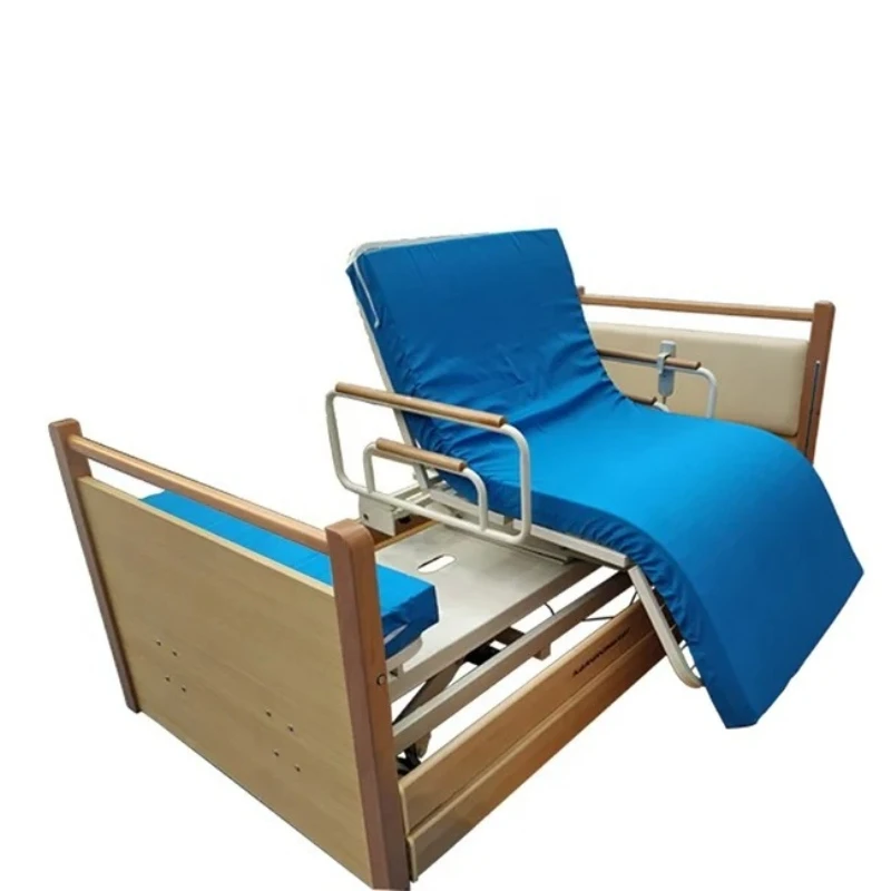 

Hospital Adjustable Auto Patient Turning Bed Home Care Rotating Electric Bed