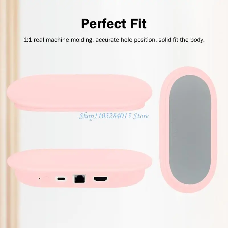 R6FF Flexible Silicone Case Enclosure For TV (4K) 2024 Host Precise Cutout