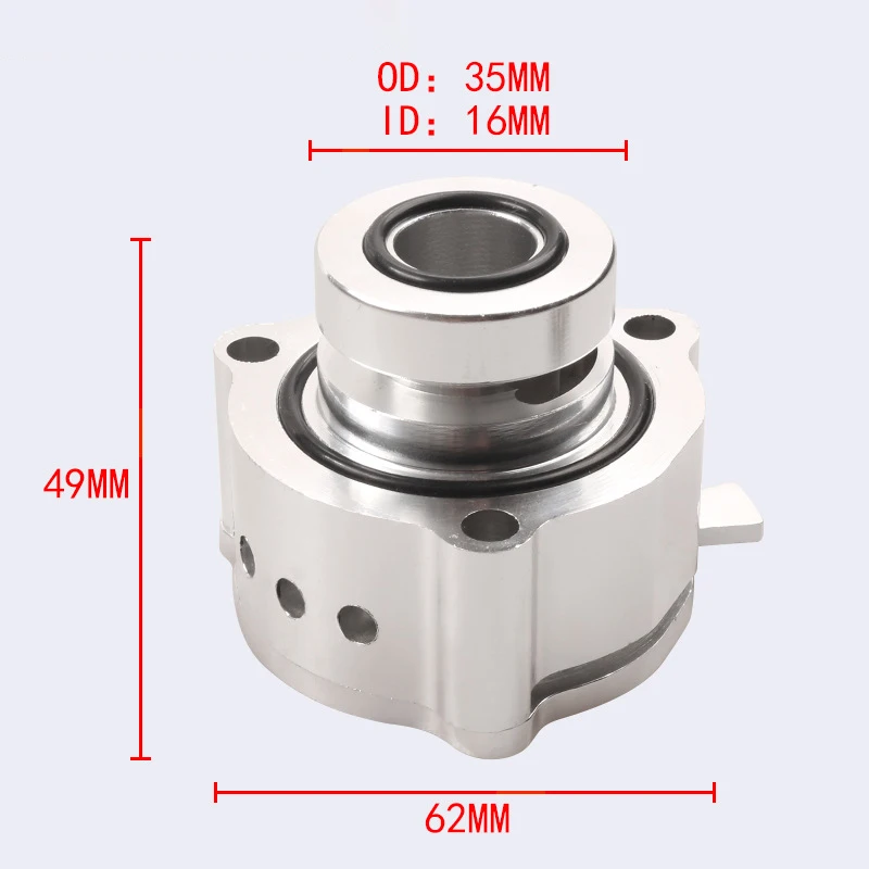 Blow Off Valve Adapter BOV1015 Turbo Engines Blow Off Valve Sound Spacer Fits CC 710D Adjustable Turbo Blow Off Valve Adapter