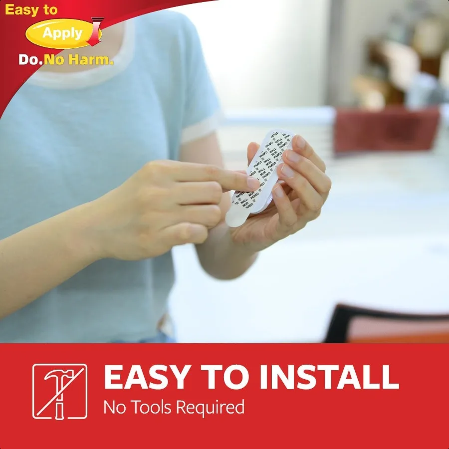 Wire Hooks for Wall Small 32 Hooks Heavy Duty Wall Hooks with 32 Strips Damage Free Adhesive Hooks for Key Holder Coat Door Sho