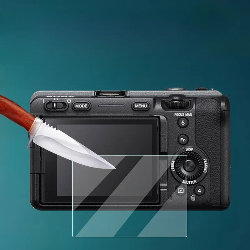 2 قطعة واقي للشاشة من الزجاج المقسى لسوني FX3A FX3 FX30 ILME-FX2B RX10M4 كاميرا شاشة عرض LCD فيلم