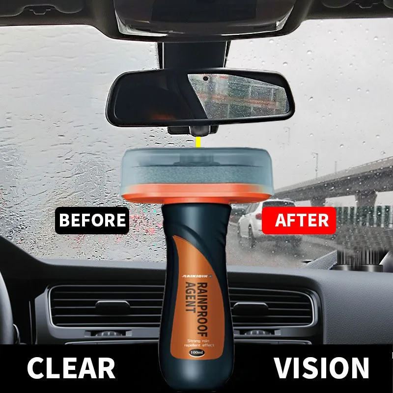 Anti-rain for Cars Water Repellent for Glasses Car Mirror Rain Protector Windshield Hydrophobic Coating Auto Glass Polisher
