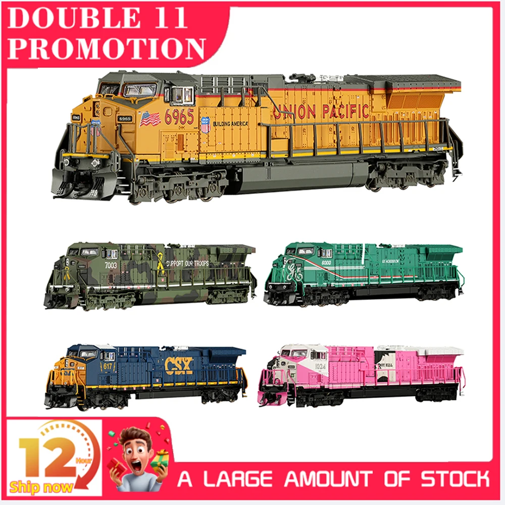 BLI N Scale 1/160 Train Model GE AC6000CW Diesel Locomotive Train Model USA Digital Sound DCC Train Model Toy Gift