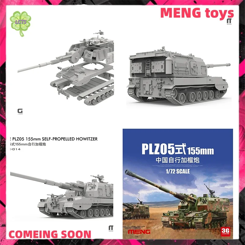 

Presale MENG 1/72 Military Assembled Tank 72-014 Chinese PLZ05 155mm Self-Propelled Gun-Howitzer Assemble Kit Model Toy Gifts