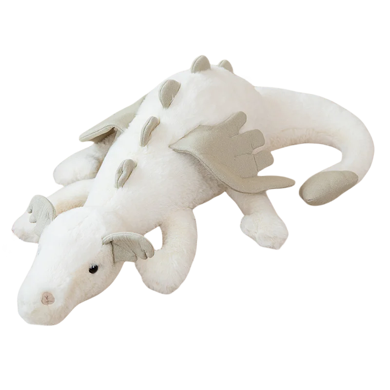 30/50/70/90Cm Vliegende Draak Action Figure Knuffel Vliegende Vleugels Dinosaurus Rag Pop Wit groen Blauw Roze Dinos Verjaardagscadeau