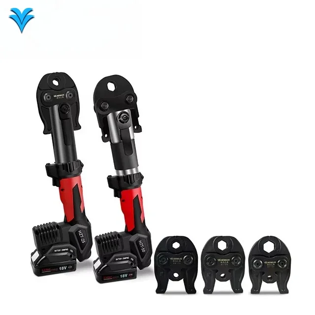 

HZT-50 DN15, 54 Inch 306/318 Stainless Steel Water Pipe Electric Crimping Pliers Rechargeable Pipe Crimping Tool