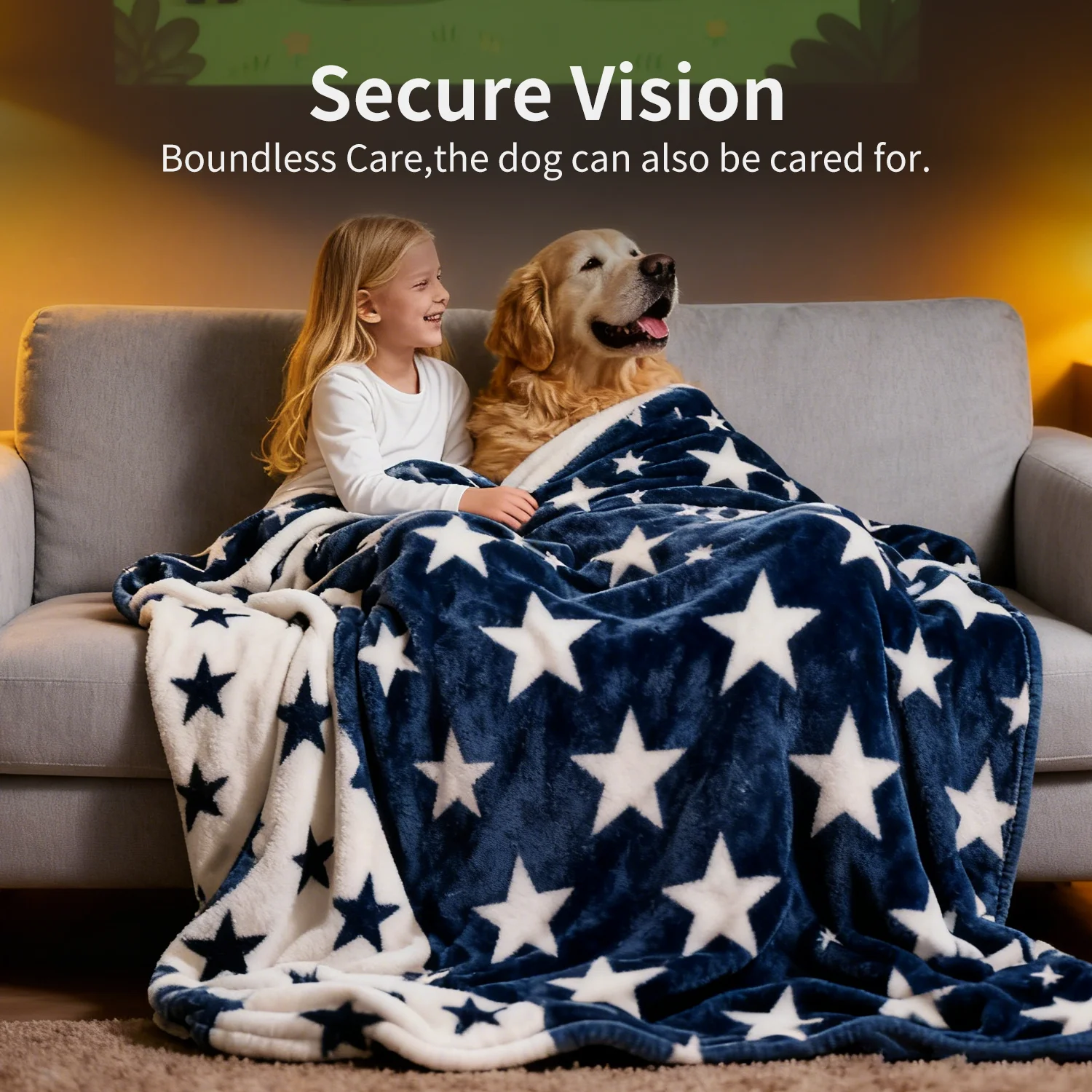 Wireless Indoor Baby Monitor AI Smart Auto Tracking Night Vision VOX Sound Detection Video Security Camera With 5 Inch Monitor