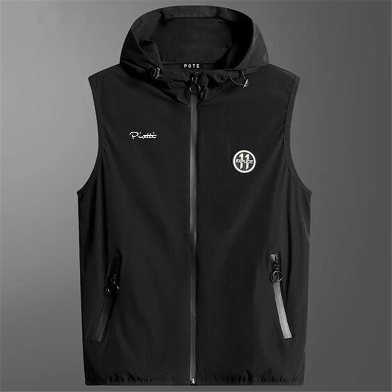 

2024 New style Men's Golf Jacket Vests Fashion men golf Coat hooded quick-dry golf Vest Clothing Golf sleeveless Waistcoat 골프웨어