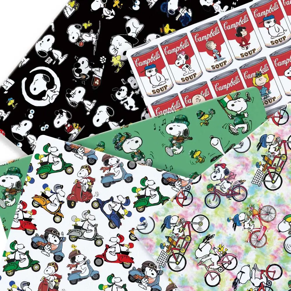 Cartoon stof Hot DIY140 * 50cm handgemaakte naaien patchwork quilten babyjurk thuis vel bedrukte stof stof naaien kinderen Fabri