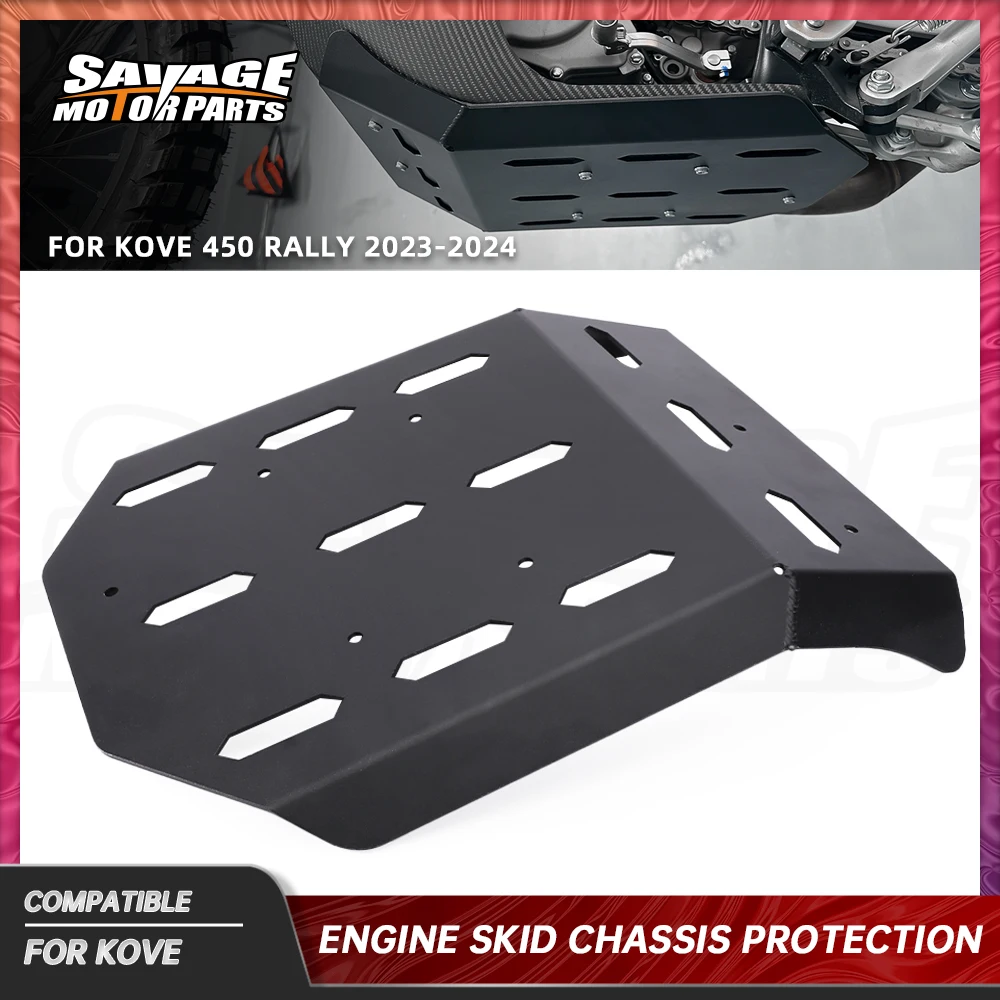 For KOVE 450 Rally 2024 Engine Protection Cover Chassis Guard Skid Plate For-Kove 450Rally 2023 Motorcycle Engine Bash Protector