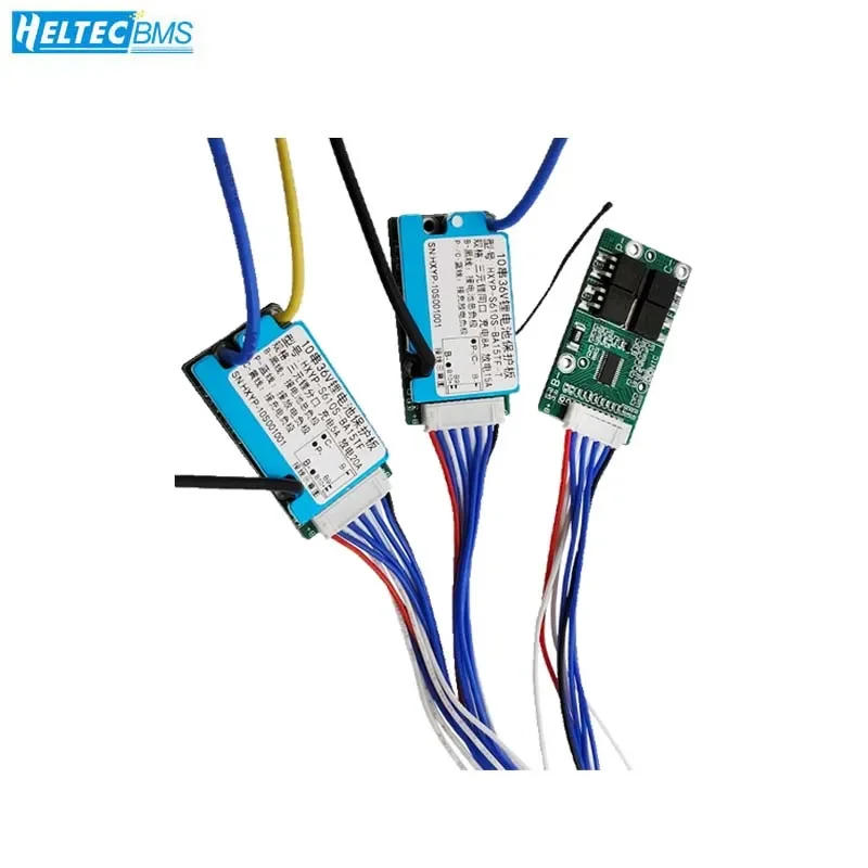 Heltec 6S 7S 8S 9S 10S 15A 20A Protection Board 3.7V 18650 Lithium Battery With Temperature Control