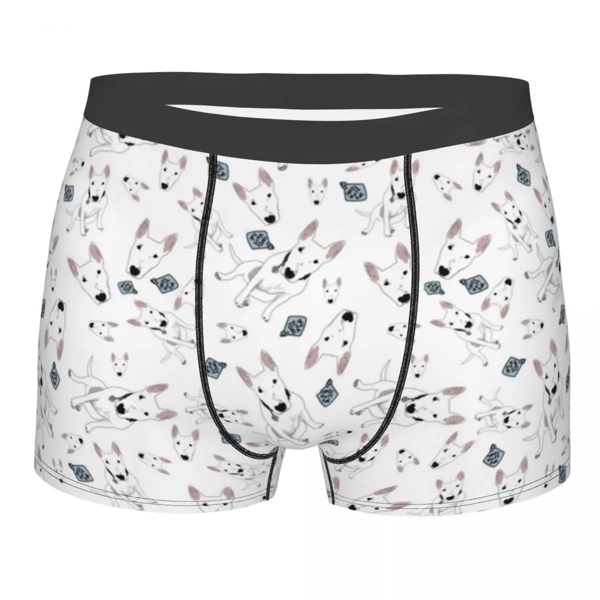 Men's HRH Penny Bull Terrier Dog Boxer Shorts Panties Mid Waist Underwear Male Funny S-XXL Underpants