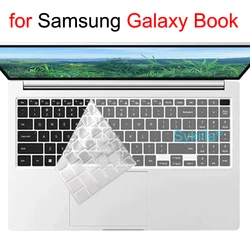 삼성 갤럭시 북 Book5 Book4 Book3 Book2 Pro 360 플렉스 이온 고 엣지 S 노트북 실리콘 보호기 스킨 케이스 용 키보드 커버