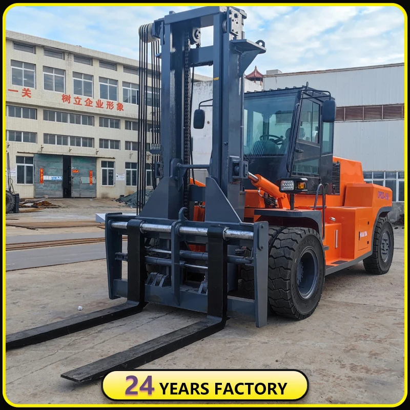 Diesel Forklift 3 Tons 5 Tons 7 Tons Two-Wheel Drive Multi-Functional Handling Equipment Lifting Hydraulic Four-Wheel Forklift