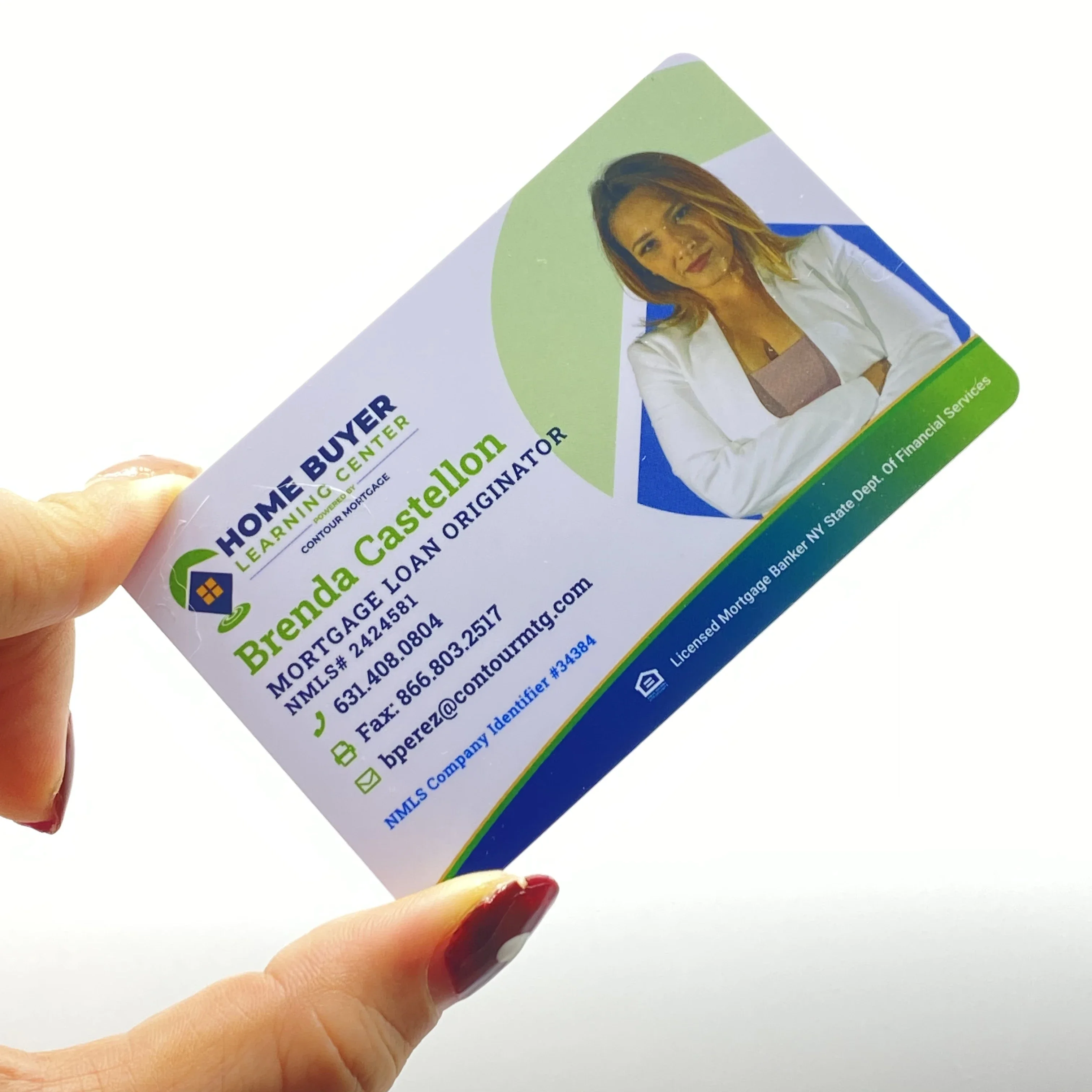 المهنية مع بطاقة الأعمال NFC النافثة للحبر البلاستيكية