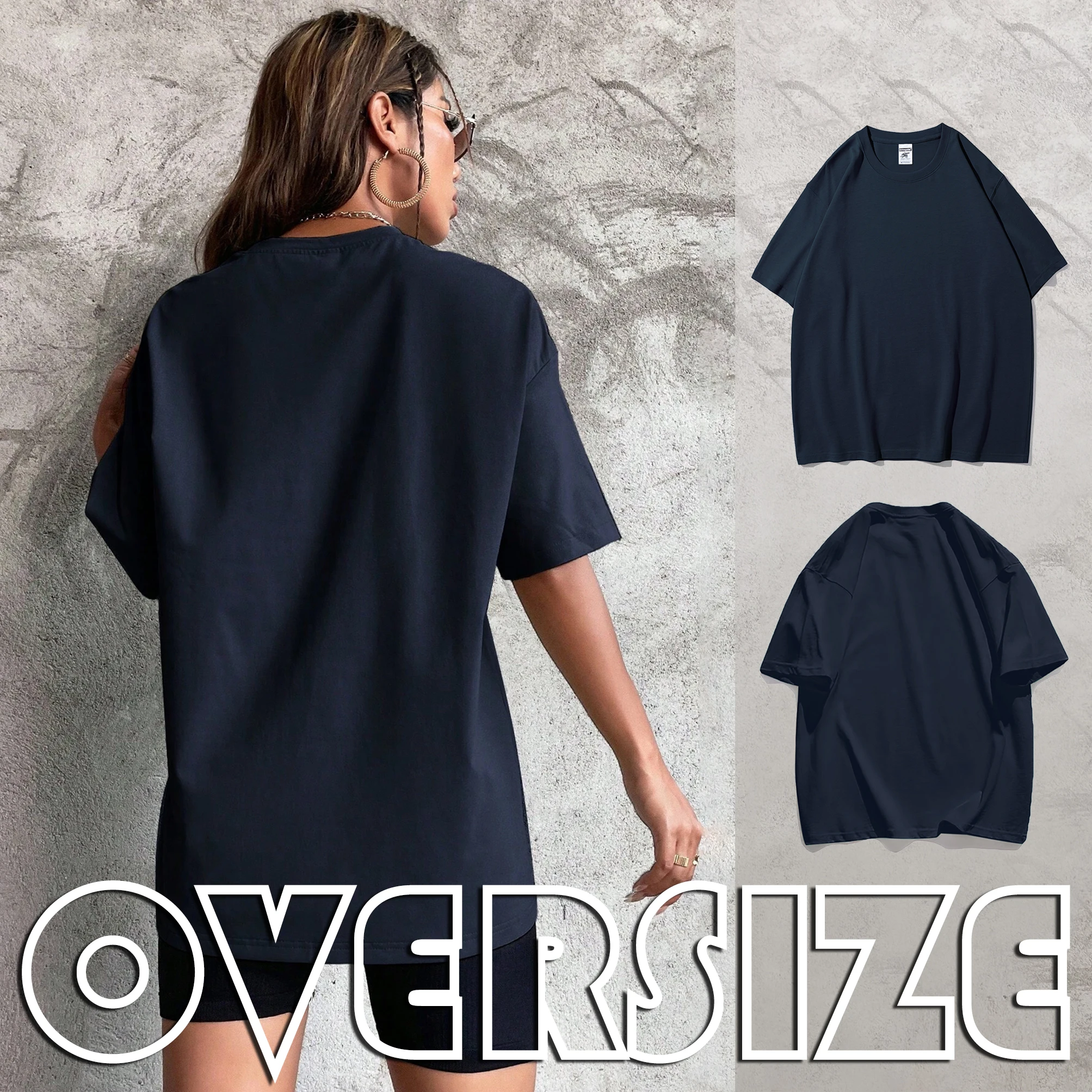 

20 Colors Cotton Women Oversize T Shirt Trendy Couples Dress Retro Breathable Clothes Casual Solid Unisex O-Neck T-Shirt