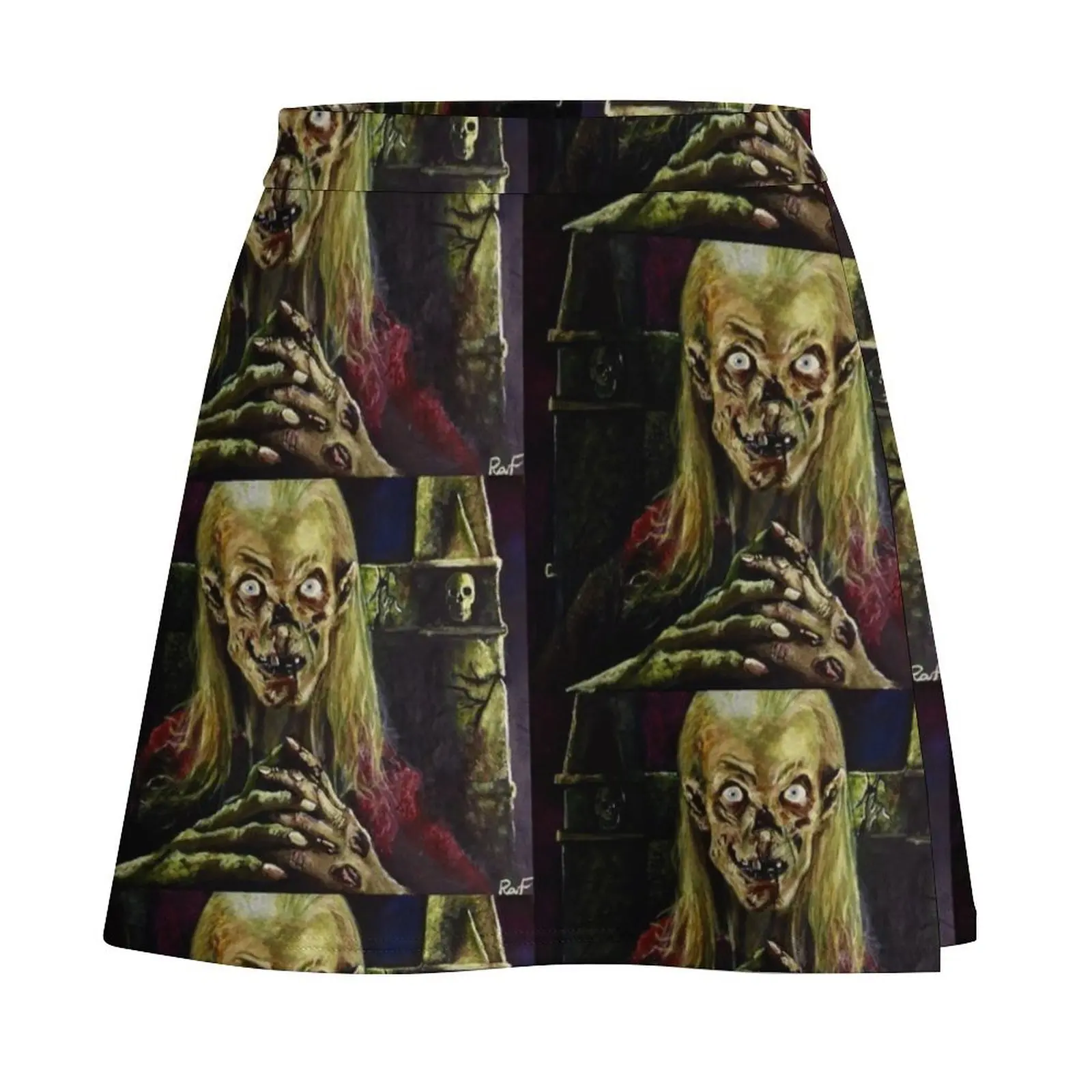 The Keeper of the Crypt Mini Skirt womens clothing new in external clothes fairy grunge Mini Skirt