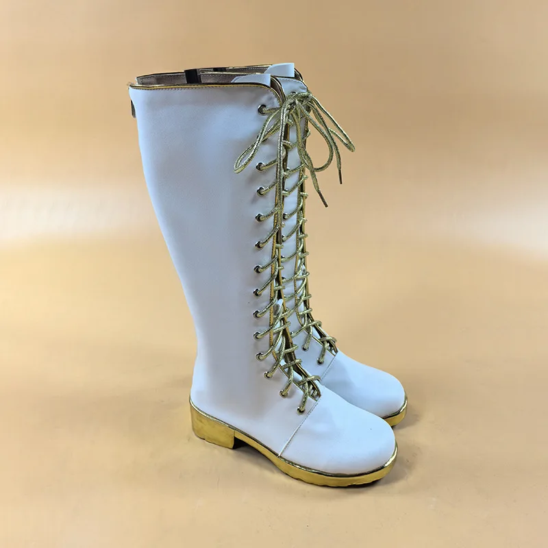 

Yu Cosplay Store Rumi Cosplay Shoes New World Anime Role Playing Boots Customization Game Anime Carnival Halloween