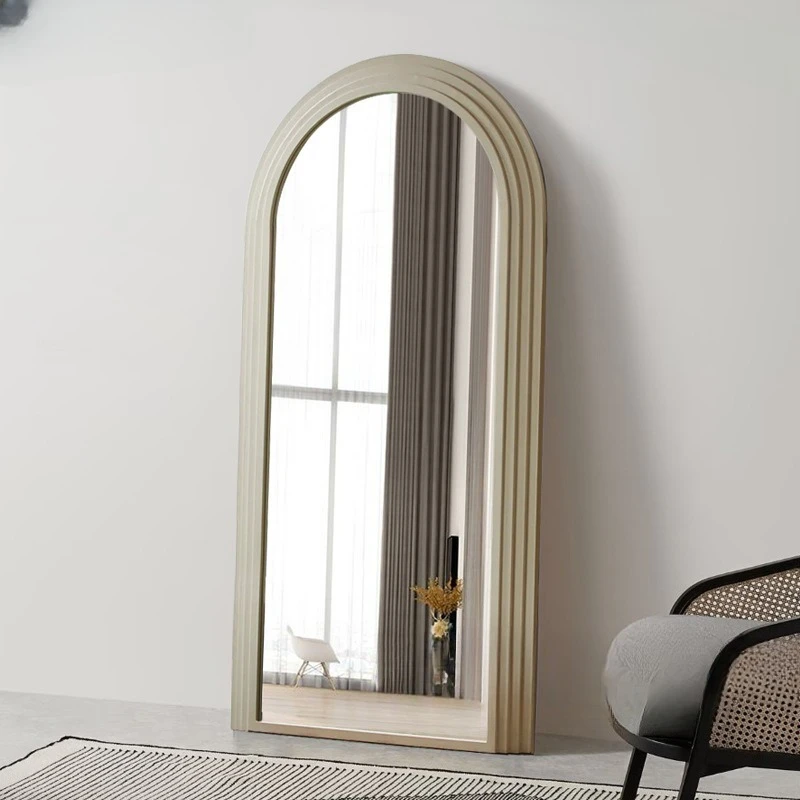 European Creative Arch Floor Mirror Full-length , Full-length Mirror, Fitting , Clothing Store
