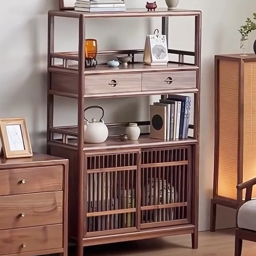 

Storage cabinets, solid wood dining side cabinets, living room household storage cabinets