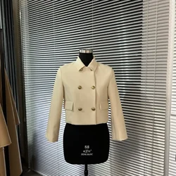 Chaqueta de traje de temperamento de moda para mujer, Top Delgado suelto Simple, nuevo, Otoño, 2023