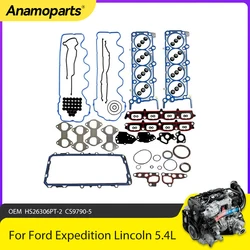 Engine Parts Full Gasket Set Fit 5.4 L For 2007-2014 Ford Expedition F150 F350 Lincoln 5.4L V8 SOHC 24V HS26306PT-2 CS9790-5