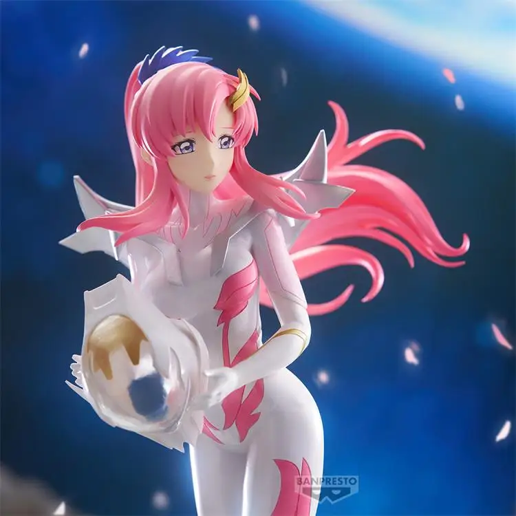 

Anime Figure Lacus Clyne Original Seed Pink Princess Action Figure Model Doll Collectible Customized Toy for Birthday Gift
