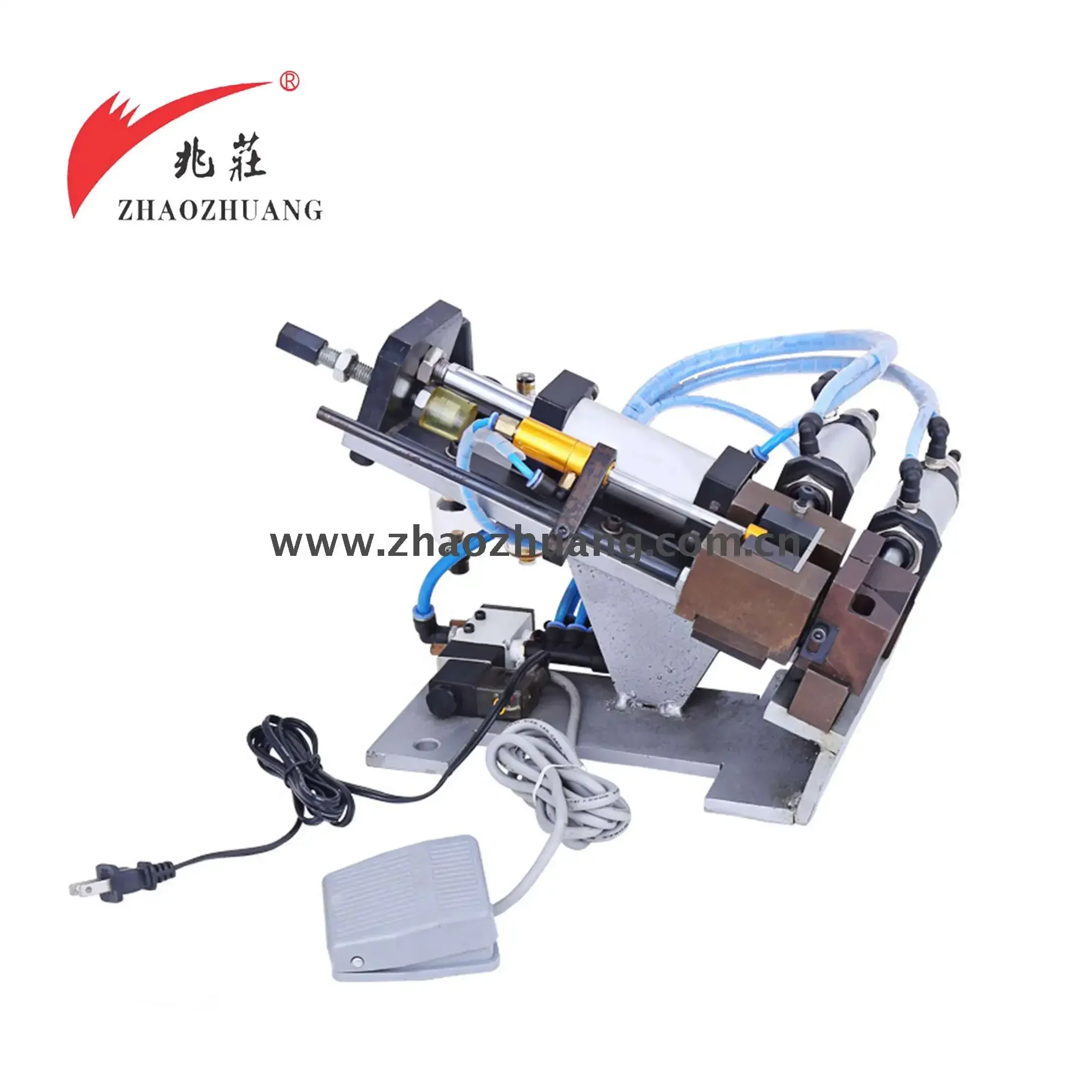 XC-330 Bevel pneumatic wire striper machine , copper wire stripper stripping machine